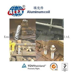 Aluminum coil for rail wooden sleeper